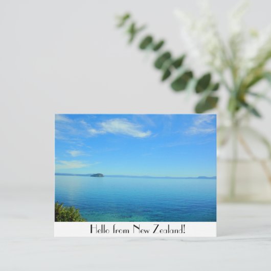 Neuseeland Postkarte (Stehend Vorderseite)