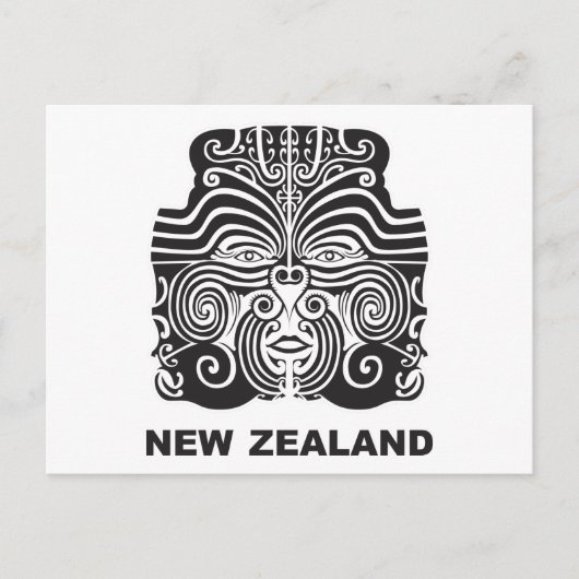 Neuseeland Postkarte (Vorderseite)