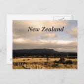 Neuseeland Postkarte (Vorne/Hinten)