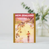Neuseeland Postkarte (Stehend Vorderseite)