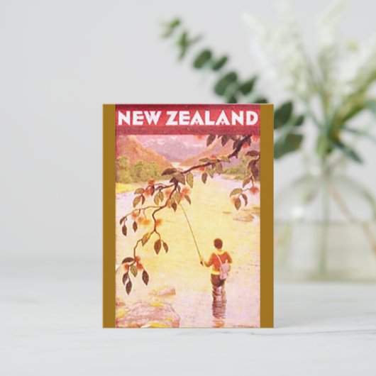 Neuseeland Postkarte (Stehend Vorderseite)