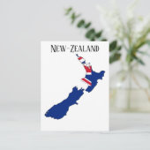 Neuseeland Postkarte (Stehend Vorderseite)