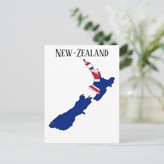 Neuseeland Postkarte (Stehend Vorderseite)
