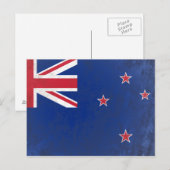 Neuseeland Postkarte (Vorne/Hinten)