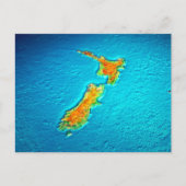 Neuseeland Postkarte (Vorderseite)