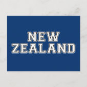 Neuseeland Postkarte (Vorderseite)