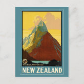 Neuseeland Postkarte (Vorderseite)