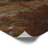 Neuseeland: Pukaki Poster (Ecke)