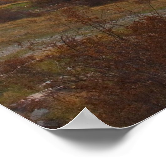 Neuseeland: Pukaki Poster (Ecke)