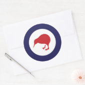 Neuseeland RAF Kiwi Roundel Runder Aufkleber (Umschlag)
