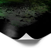 Neuseeland Rainforest Poster (Ecke)