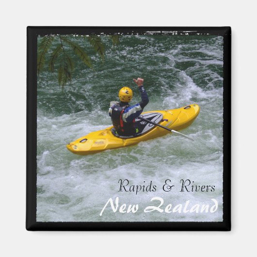 Neuseeland, Rapids & Rivers Adrenalin (Magnet) Magnet (Vorne)