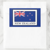 Neuseeland Rechteckiger Aufkleber (Tasche)