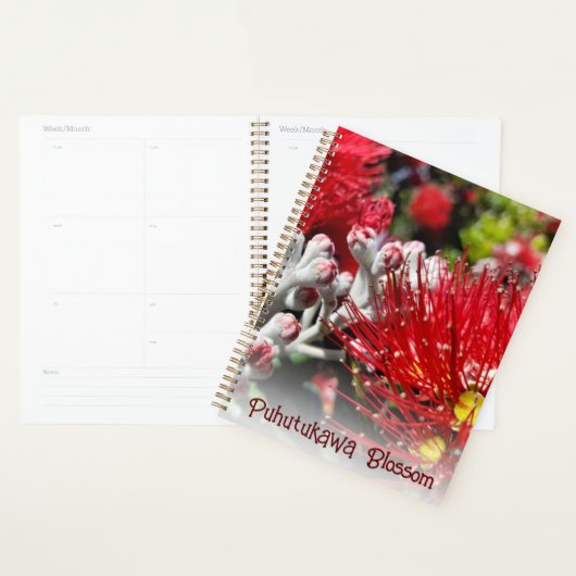 Neuseeland Red Christmas Tree Blossom Planer (Anzeige)