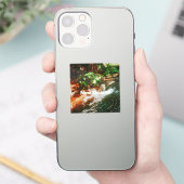 Neuseeland Reise Druck  Aufkleber (Telefon)