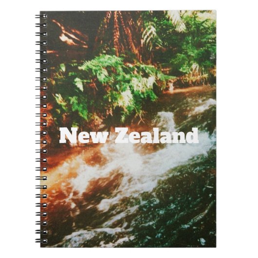 Neuseeland Reise Druck Notizblock (Vorderseite)