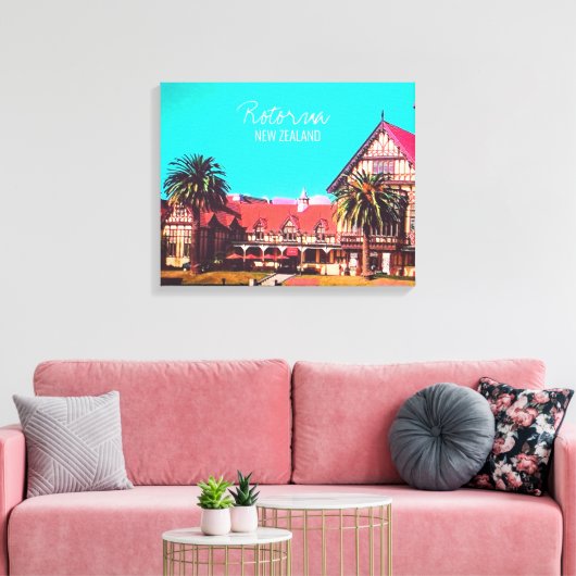 Neuseeland reisen Rotorua Museum Leinwanddruck (Insitu (Wohnzimmer))