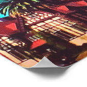 Neuseeland reisen Rotorua Museum Poster (Ecke)