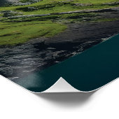 Neuseeland-Reiseposter Poster (Ecke)