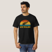 Neuseeland Retro T-Shirt (Vorne ganz)
