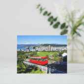 Neuseeland, Rotes Seilbahn Postkarte (Stehend Vorderseite)
