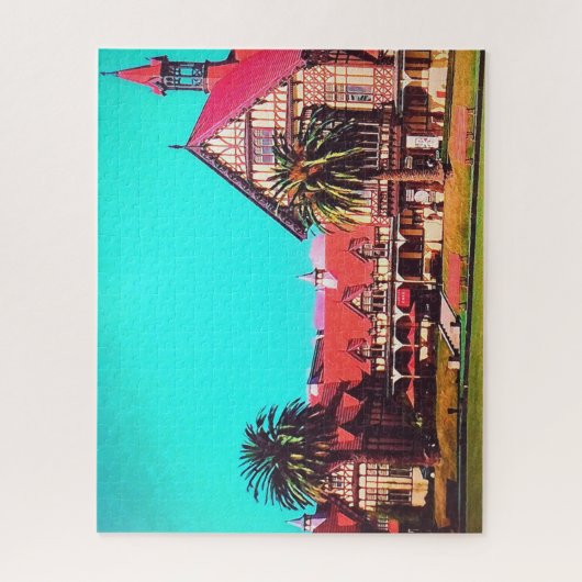 Neuseeland Rotorua Museum Puzzle (Vertikal)