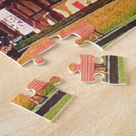 Neuseeland Rotorua Museum Puzzle (Seite)