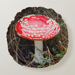 Neuseeland, Rotorua, Taupo Vulkanzone Rundes Kissen