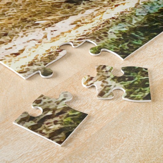 Neuseeland Rotorua-Vulkanlandschaft Puzzle (Seite)