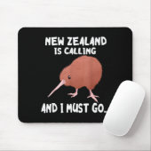 Neuseeland ruft Kiwi-Vogel-Wildtier Mousepad (Mit Mouse)