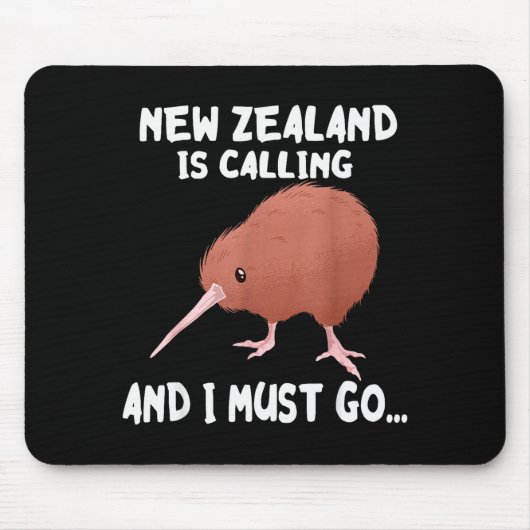 Neuseeland ruft Kiwi-Vogel-Wildtier Mousepad (Vorne)