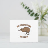 Neuseeland ruft postkarte (Stehend Vorderseite)