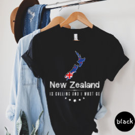 Neuseeland ruft und ich muss T - Shirt gehen