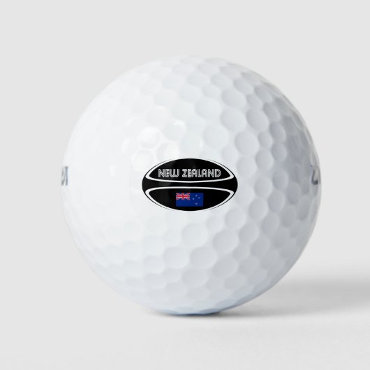 Neuseeland Rugby Ball (Vorderseite)