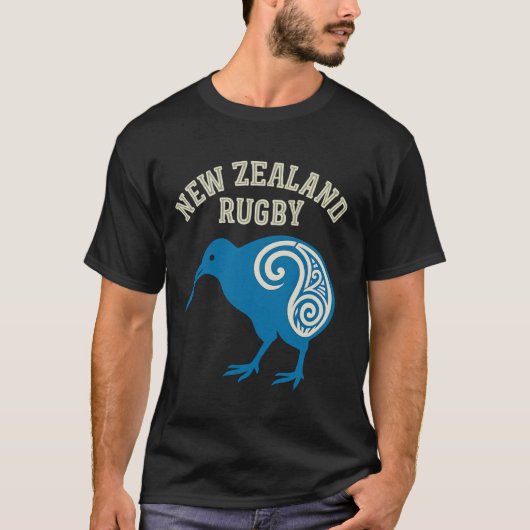 Neuseeland Rugby Kiwi T-Shirt (Vorderseite)