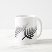 Neuseeland Rugby T Silver Fern Graphic for Rugby Kaffeetasse (VorderseiteRechts)