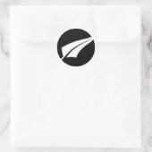 Neuseeland Runder Aufkleber (Tasche)