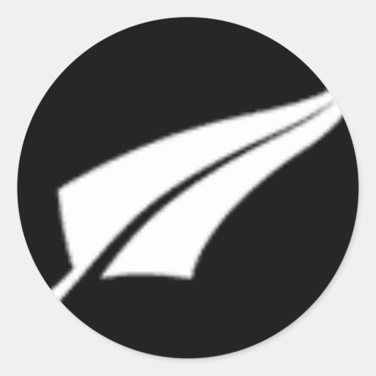 Neuseeland Runder Aufkleber (Vorderseite)