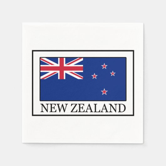 Neuseeland Serviette (Vorderseite)