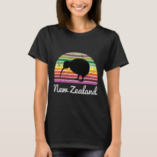 Neuseeland-Shirt Kiwi-Vogel Urlaubsgeschenk T-Shirt