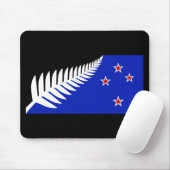 Neuseeland Silberfahne Mousepad (Mit Mouse)