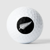 Neuseeland Silberfarn Golfball (Vorderseite)