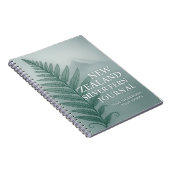 Neuseeland-Silberfarn-Journal – Wildnis Notizblock (Rechte Seite)
