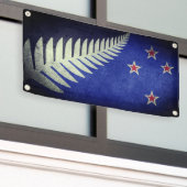 Neuseeland Silver Fern Banner (Äußeres Gebäude)
