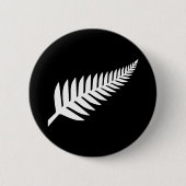 Neuseeland Silver Fern Button (Vorderseite)