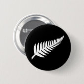 Neuseeland Silver Fern Button (Vorne & Hinten)