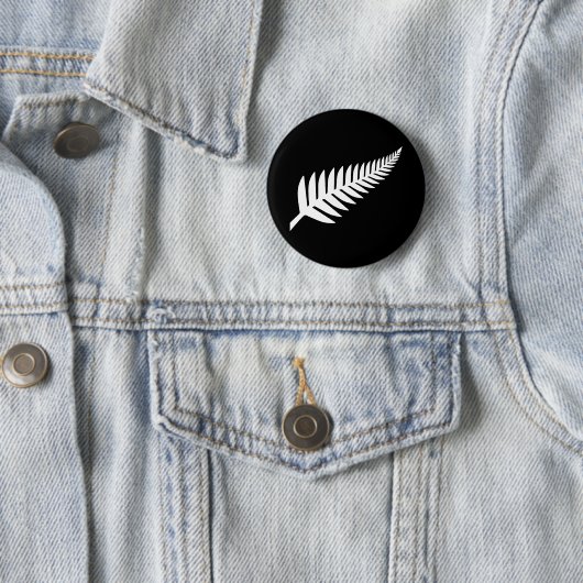 Neuseeland Silver Fern Button (Beispiel)