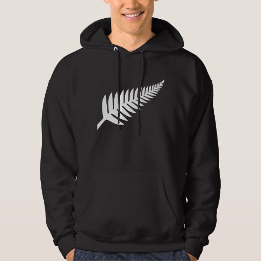 Neuseeland Silver Fern Hoodie (Vorderseite)