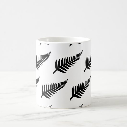 Neuseeland Silver Fern Kaffeetasse (Mittel)
