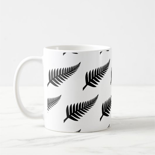 Neuseeland Silver Fern Kaffeetasse (Links)